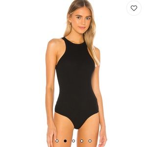 Agolde black bodysuit